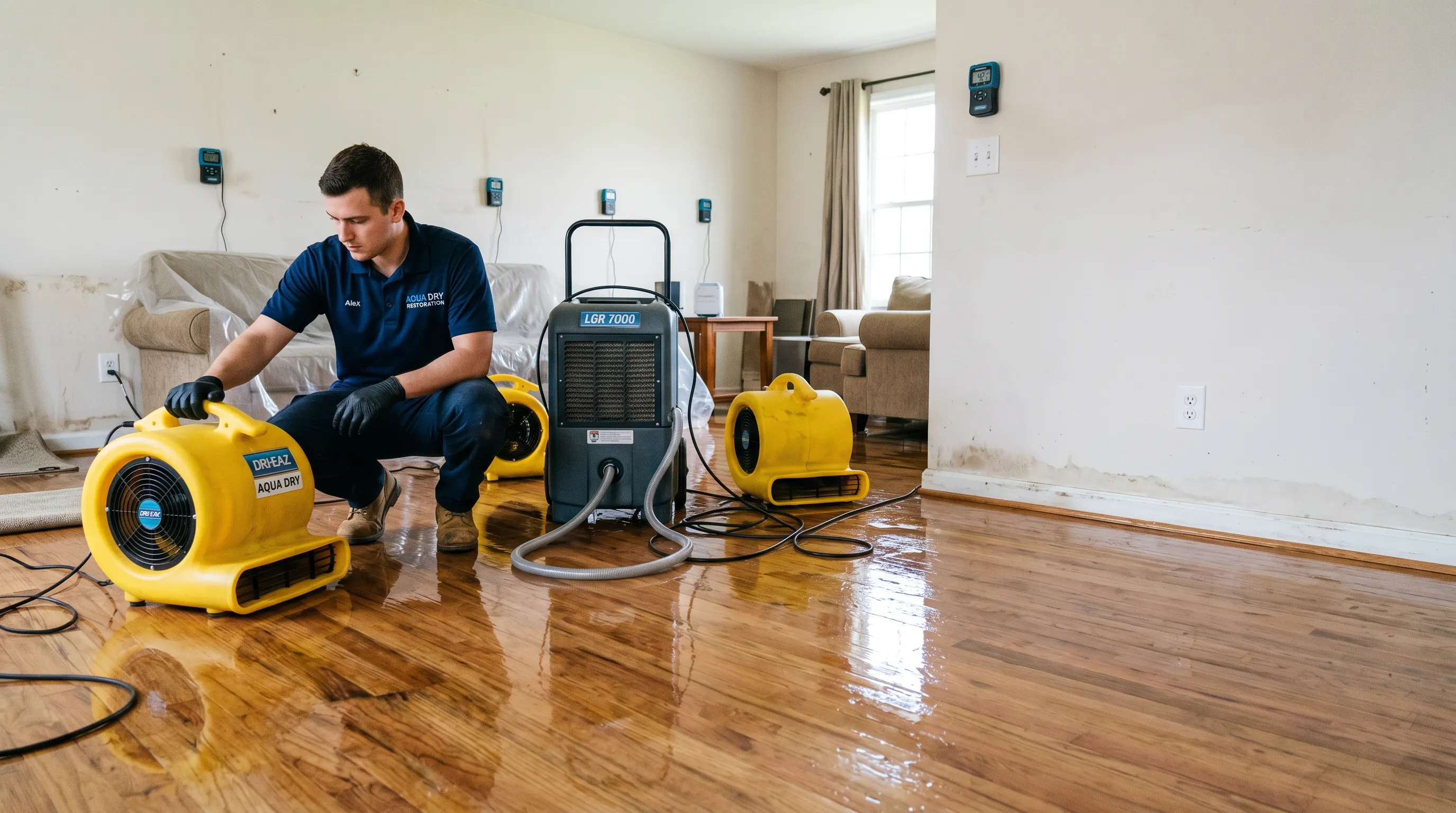 Water Damage Restoration professional in Cedar Rapids, IA